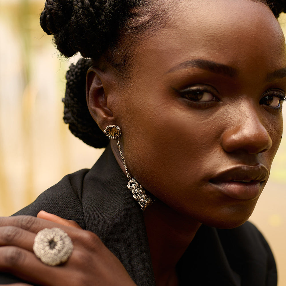 Chain Reef Branch Earrings