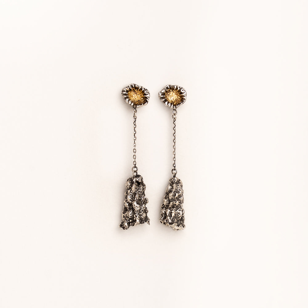 Chain Reef Branch Earrings